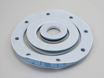 Sealing Teflon PTFE Envelope Gaskets White For Distillation Columns