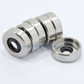 ที่กำหนดเองซีลน้ำมัน PTFE ด้วย Dual PTFE ริมฝีปากที่อยู่อาศัยสแตนเลสสำหรับผสมผง puty